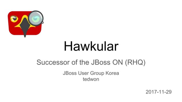 Hawkular overview