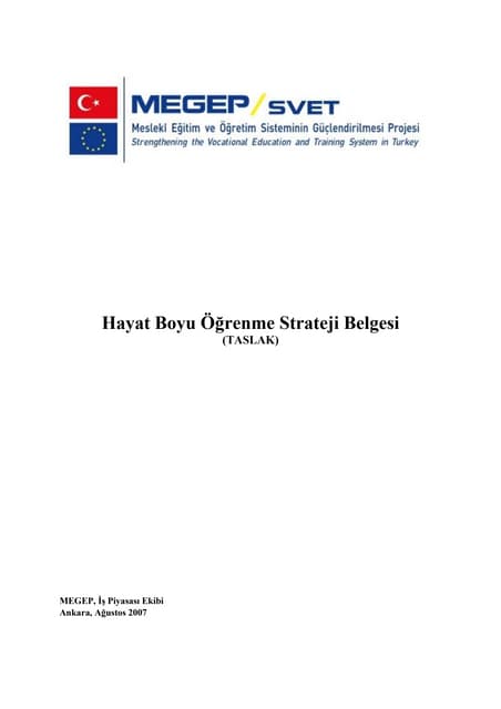 Hayat boyu ogrenme taslak strateji belgesi tr