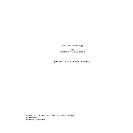 Short film script - Ryan Banks | PDF