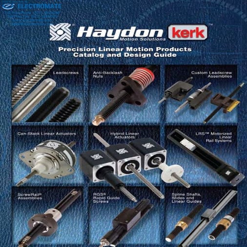 Haydon kerk can_stack_actuators_catalog