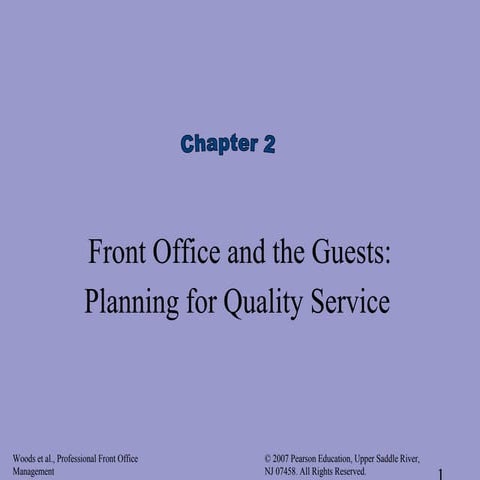 Creating a Front Desk Professional Action Plan - Round Table Summary | DOCX