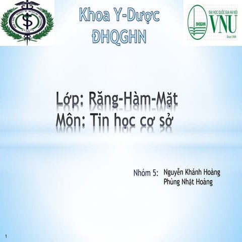 Bài thuyết trình về Vệ sinh An toàn Thực phẩm