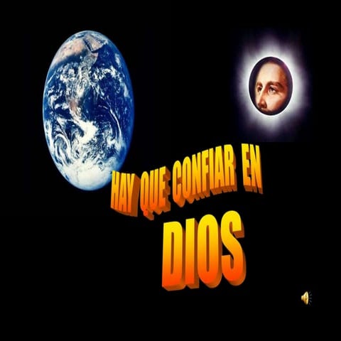 Hay Que Confiar En Dios