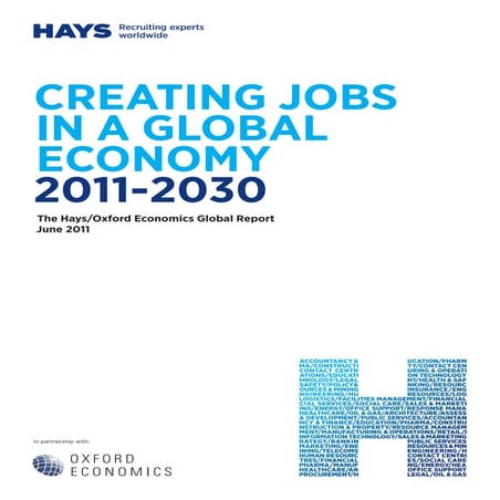 Creating Jobs Globally