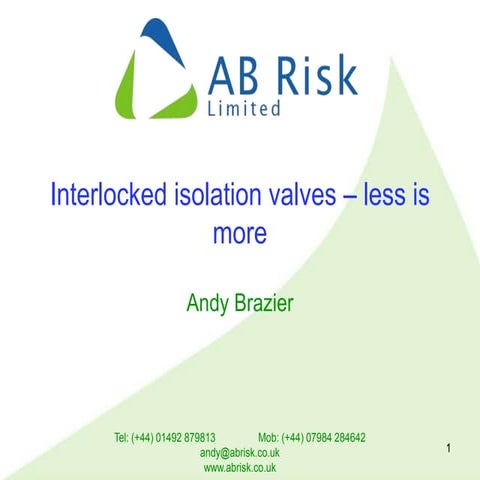 Interlocked isolation valves - less is more