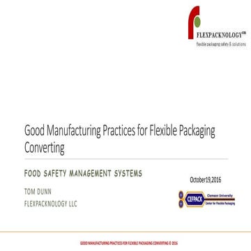 Hazard analysuis  food packaging manufacturing(2)