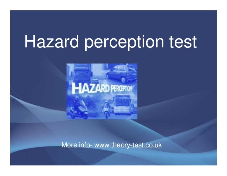 Hazard Perception Test