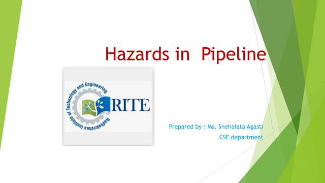 Hazards in pipeline