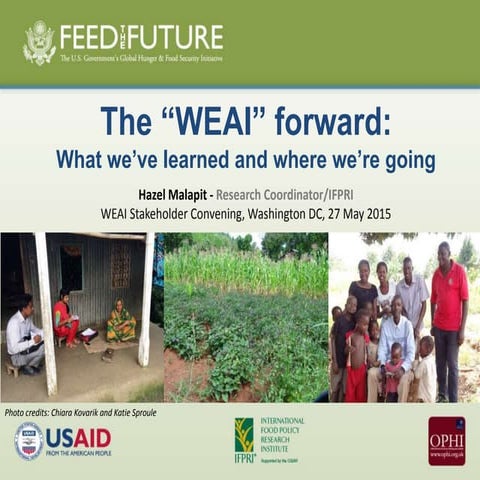 The Abbreviated WEAI (A-WEAI) - GAAP2 Inception Workshop | PPTX