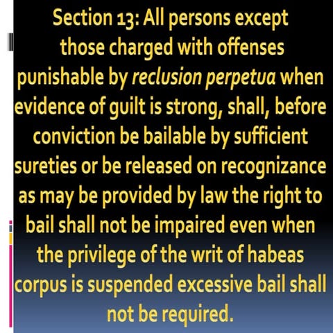 Article 3 Section 13