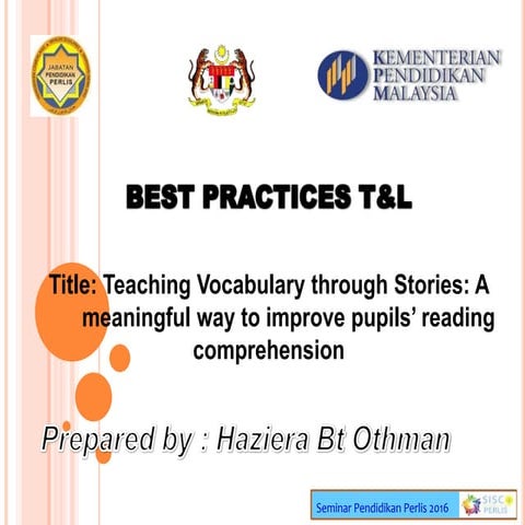Teaching Vocabulary through Stories