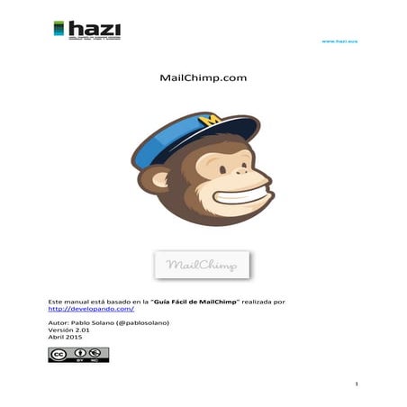 Guía básica de MailChimp