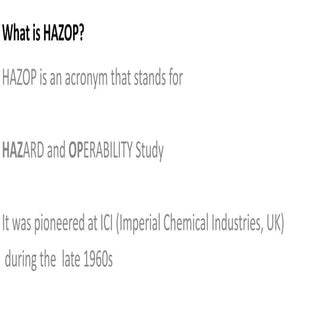 Hazop