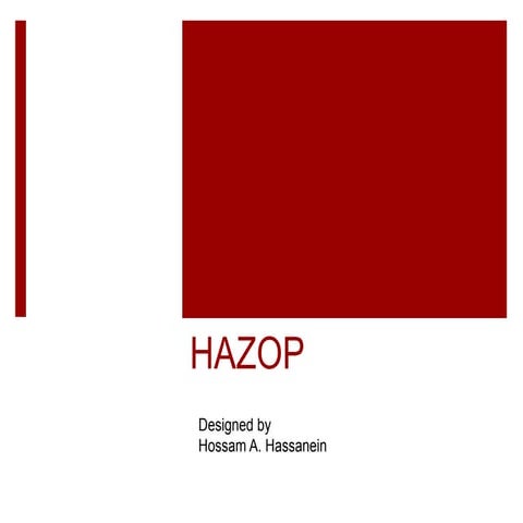 HAZOP Basics