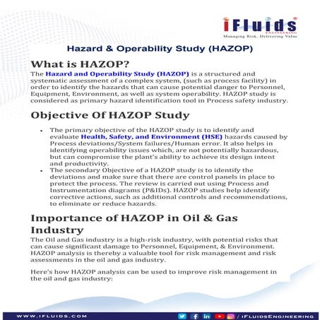 HAZOP (Hazard & Operability) Study.pdf
