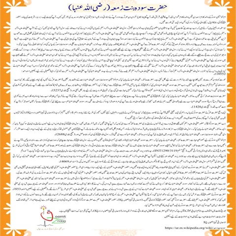 Hazrat Sawdah bint Zam'ah (R.A | PDF