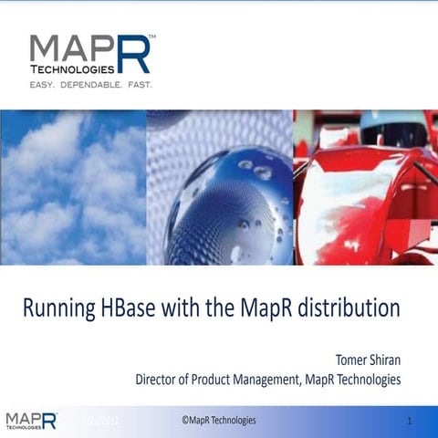 HBase with MapR