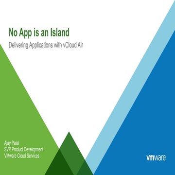 VMworld 2015: No App is An Island