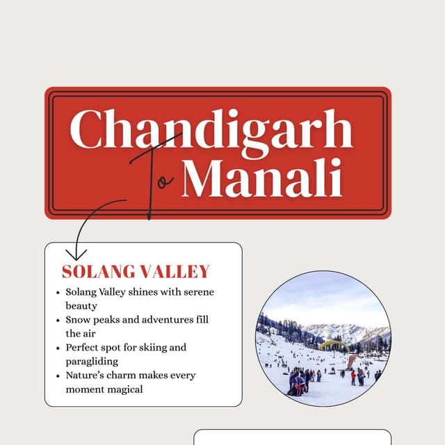 🚖 Chandigarh to Manali Tour Package – Comfort, Safety & Scenic Beauty with H&...