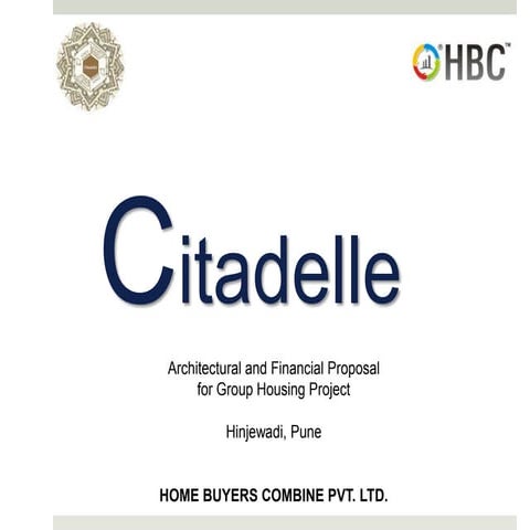 HBC group housing project Citadelle