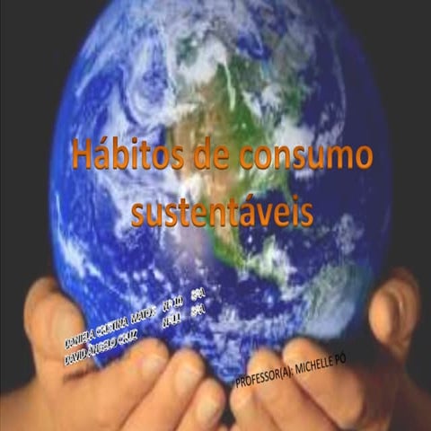 Hábitos de Consumo Sustentáveis