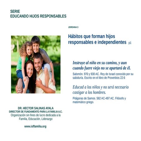 Hábitos que forman hijos responsables e independientes 