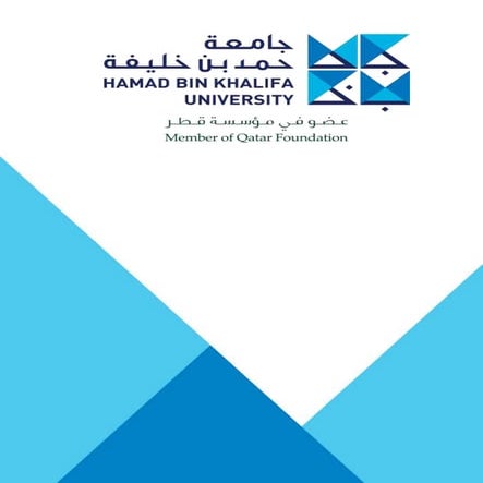 Introduction to Hamad Bin Khalifa University - Qatar