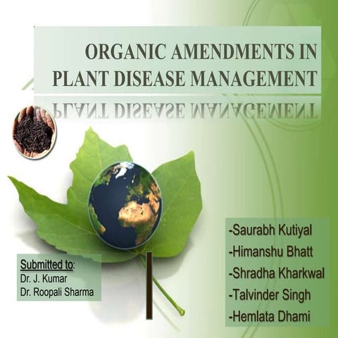 organic amendments by HIMANSHU