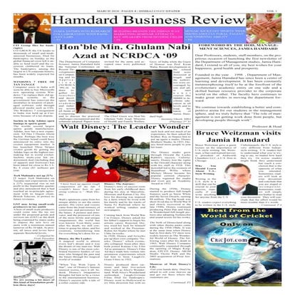 Hbr.mar10 hamdard business review
