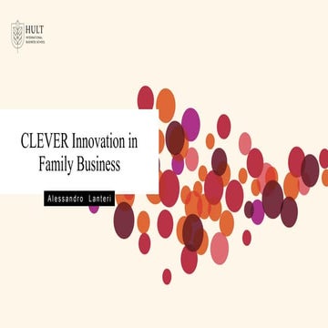 CLEVER Innovation in Family Business