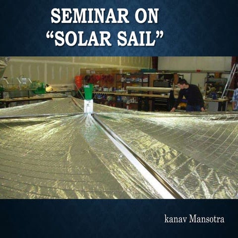 solar sail by kanav mansotra