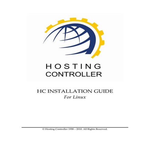 HC INSTALLATION GUIDE 