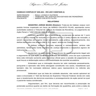 Hc 205404 nulidade por falta de int...