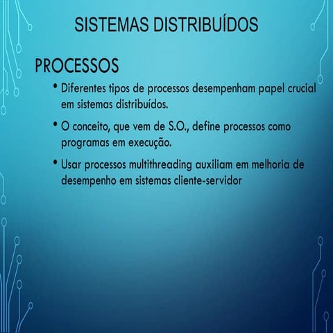 Sistemas Distribuídos - Aula 3