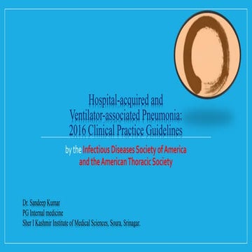 HAP/VAP 2016 ATS/IDSA Guidelines. Our Data available at: https://rdcu.be/Mx8E