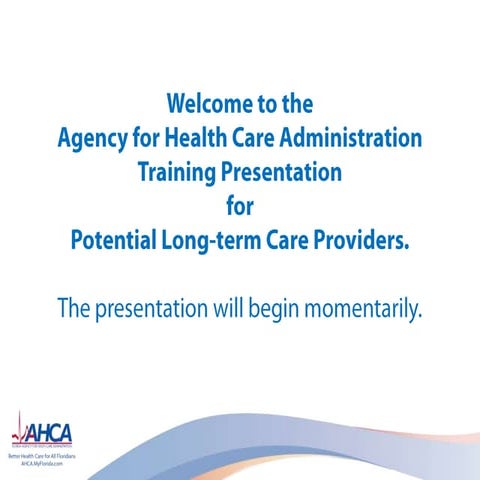 SMMC Long-term Care Provider Webinar:  Home-like Environment