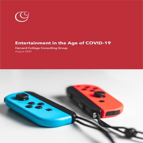 Entertainment in the Age of COVID-19