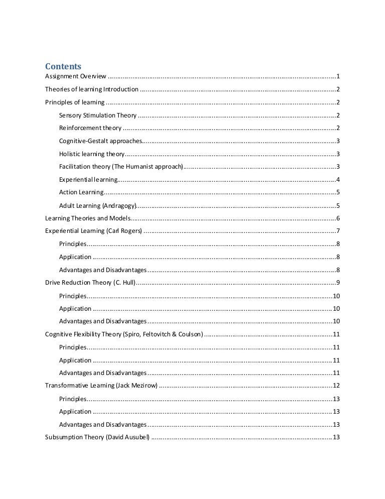 Well-Written Examples of Learning Objectives objective essay example