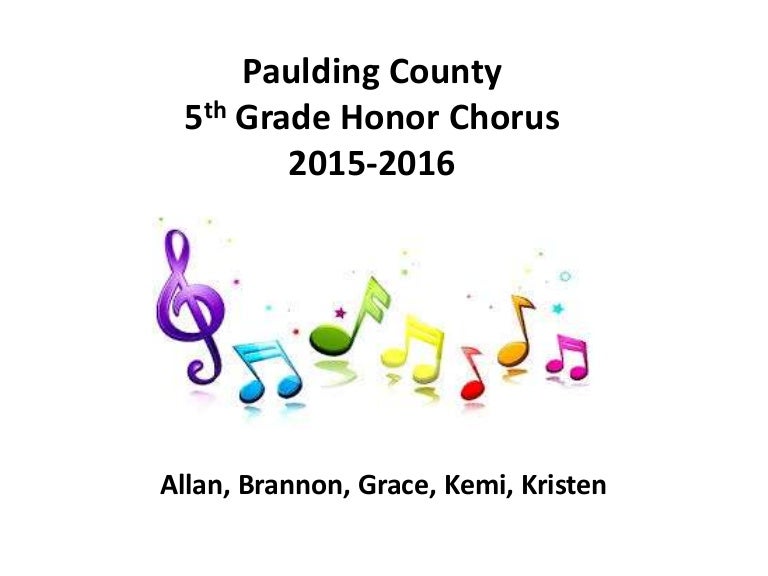 Honor Chorus Details