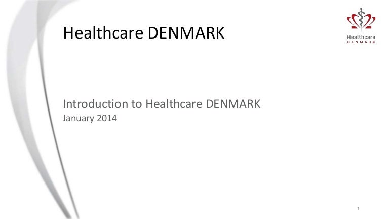 Healthcare DENMARK presentation
