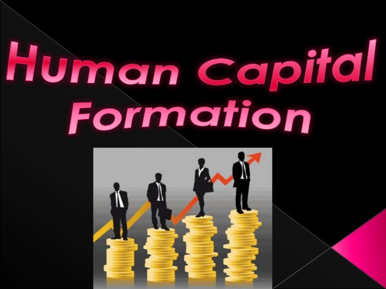 Human Capital Formation