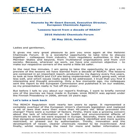 HCF 2016: Geert Dancet