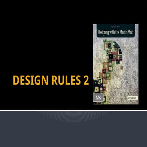 HCI - 13 - Design Rules Human Interaction Computer.pptx