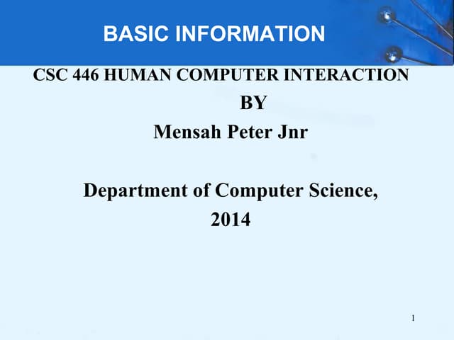 Hci