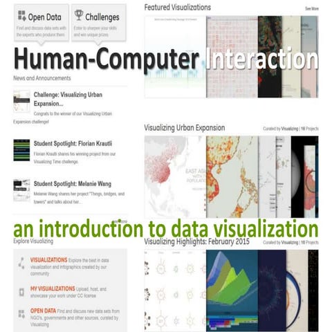 HCI 2015 (8/10) Data Visualization (an introduction)