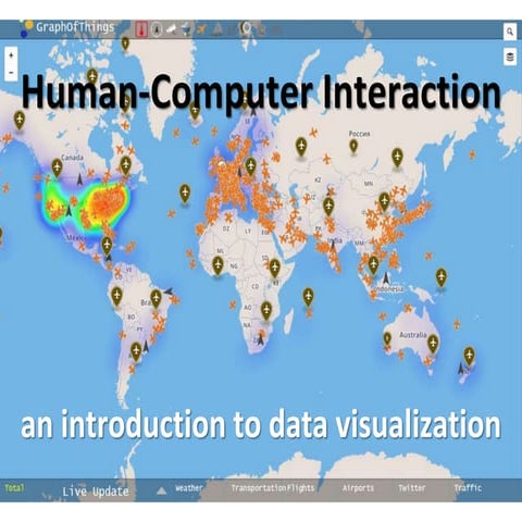 HCI 2018 (8/10) An Introduction to Data Visualization. Design, processes, tec...