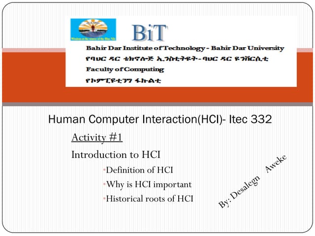 Hci activity#1