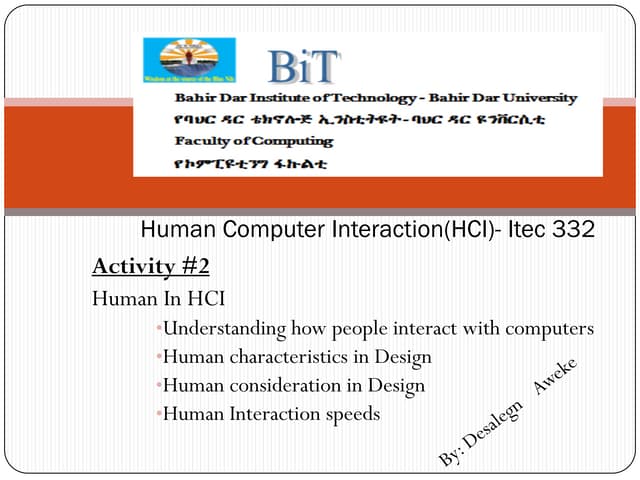 Hci activity#2