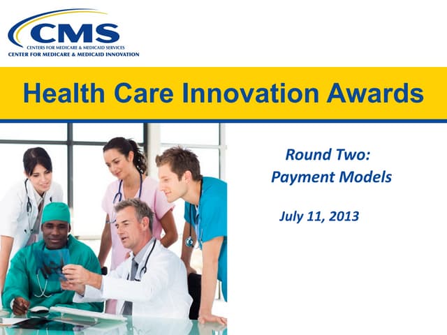  Webinar: Health Care Innovation Aw...