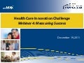 Healthcare Innovation Challenge Webinar #4
